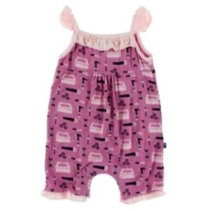 Kickee Pants Wing Printed Romper